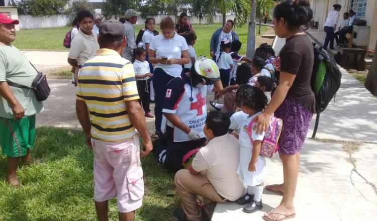 Evac An A Alumnos Tras Fuga De Gas En La L Zaro C Rdenas