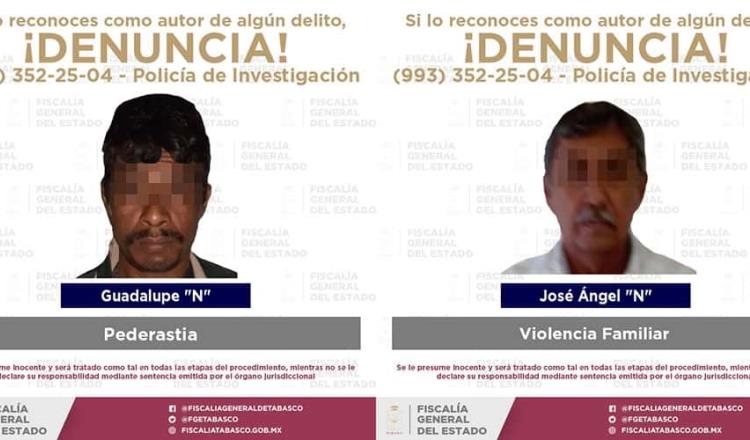 Detienen A Dos Sujetos Uno Por Pederastia Y Otro Por Violencia Familiar