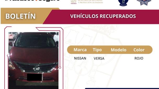 Recuperan Auto Con Reporte De Robo En Centro