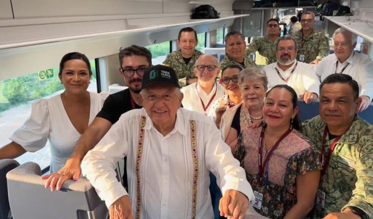 Amlo Estrena Tren Maya Con Recorrido De Campeche A Yucat N