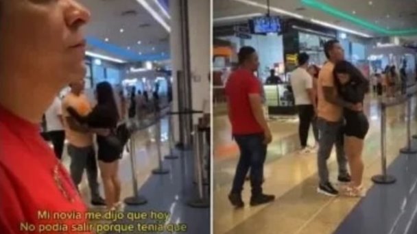 Sujeto Encuentra A Su Novia Presuntamente Si Ndole Infiel