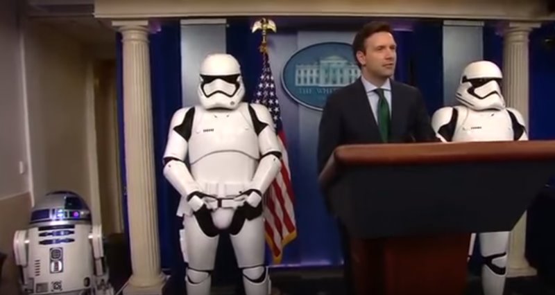Star Wars llega a la Casa Blanca