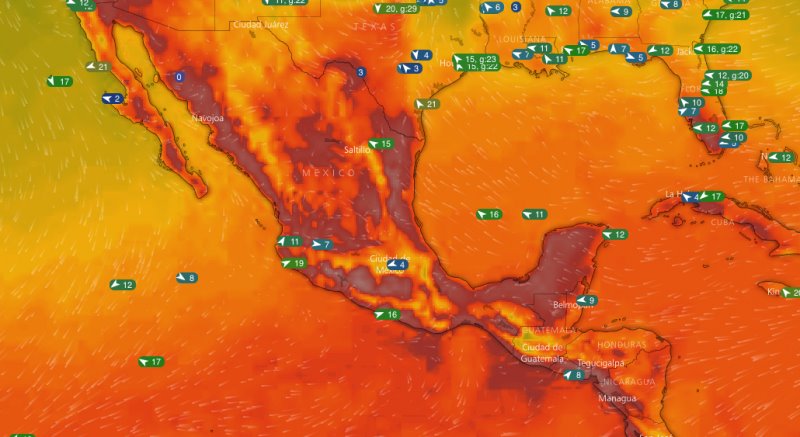 Alcanzaría termómetro los 39 grados a la sombra en Tabasco: IPC