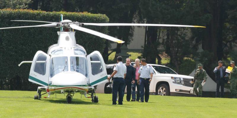 Gamboa utilizó helicóptero de la FAM para reunión con el Peña, dice