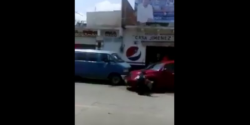 Atropellan a policía en Hidalgo