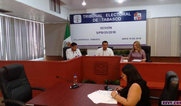 Declara TET infundada queja promovida por Morena contra ANJ, GGR y PRD por actos anticipados de campaña