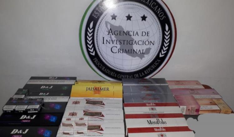 Decomisa PGR 4 mil 260 cigarrillos apócrifos en Cárdenas