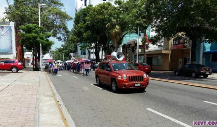 Retoma CETET-CNTE marchas contra la Reforma Educativa
