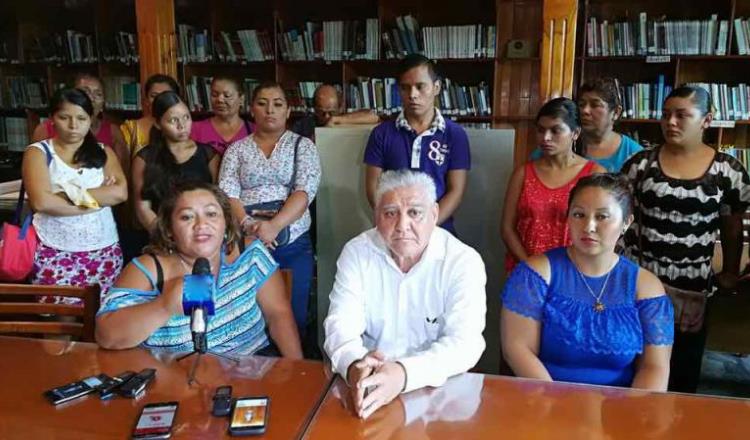 Llevan pobladores de Macuspana al Congreso, problemática con delegado de Morelos
