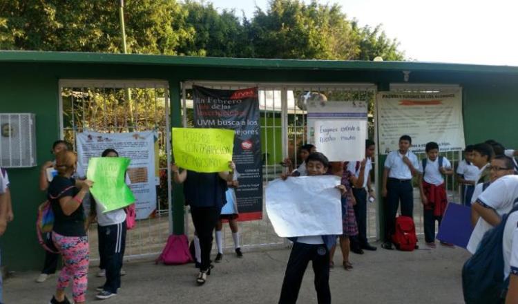 Nueva protesta en Villahermosa… por falta de maestros