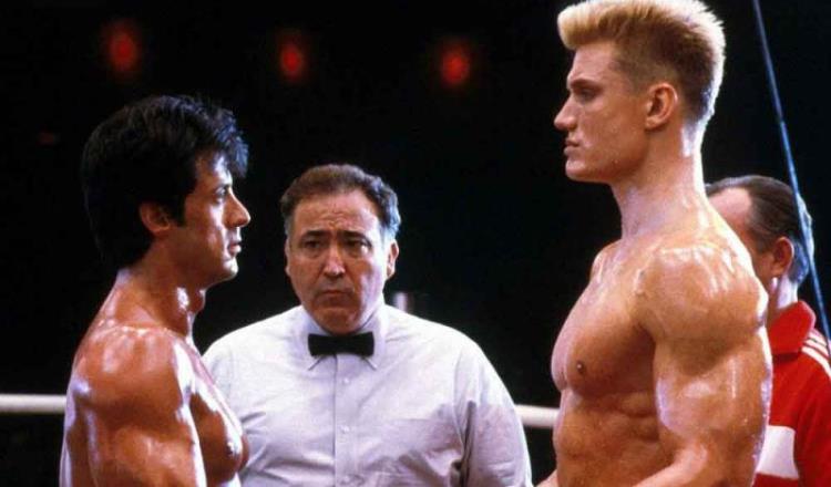Rocky y Drago se reúnen 32 años después