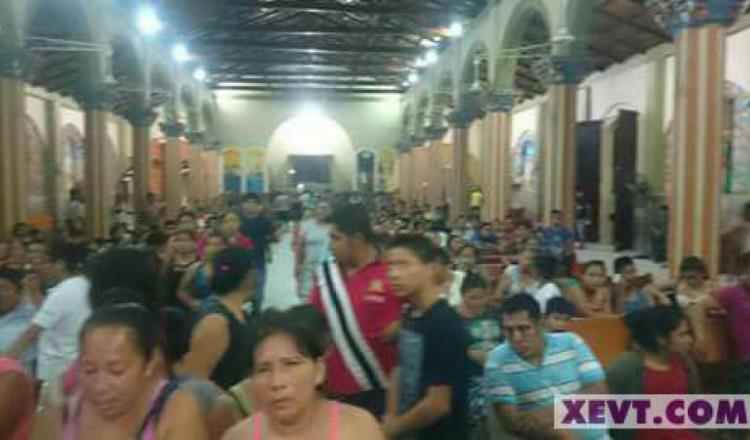 Supuesto milagro de la Virgen de la Asunción, concentra a feligreses en Cupilco