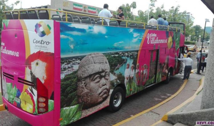 Reconoce Ayuntamiento de Centro retrasos para que entre a operar el Turibús en Villahermosa