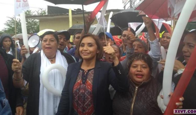 Ve Lorena Méndez como problema menor situación de laudos en Comalcalco