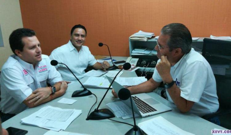 Promete Gerardo Gaudiano resolver en 6 meses el problema de inseguridad en Tabasco