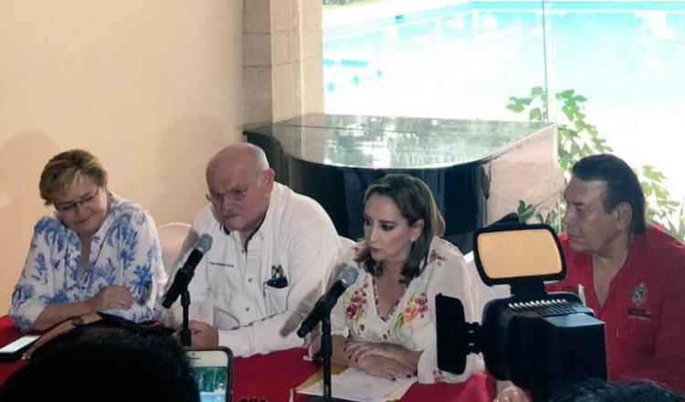 ‘Las puertas del PRI siempre estarán abiertas’ señala Claudia Ruiz Massieu en Tabasco