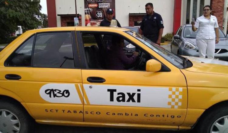 Irá SCT tras taxista ‘pirata’ que agredió a usuaria