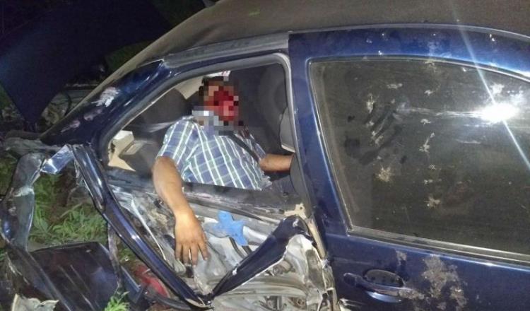 Accidente en la carretera Villahermosa-Frontera deja una persona muerta
