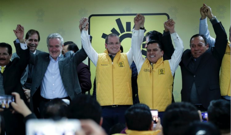 Corrientes del PRD arropan a Anaya como precandidato presidencial