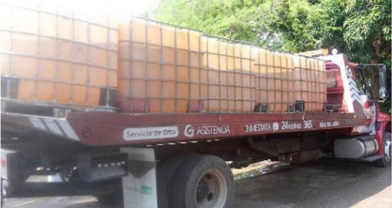 Decomisan en Huimanguillo 74 mil 500 litros de  gasolina almacenados en bodega clandestina