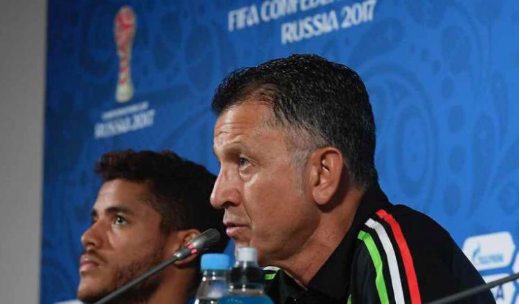 Vamos a jugar sin complejos ante Portugal: Osorio