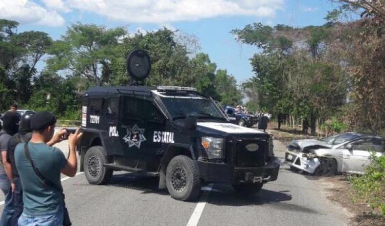Policías podrían estar involucrados en la banda de ‘El Ulín’ acribillado  en Comalcalco
