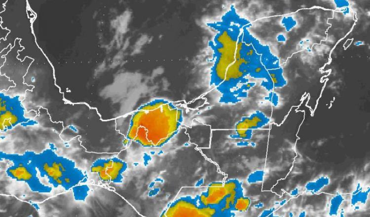 Lluvias fuertes y altas temperaturas se esperan en las próximas horas para Tabasco