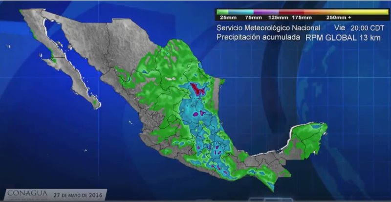 Descarta Conagua posibilidad de lluvias para Tabasco