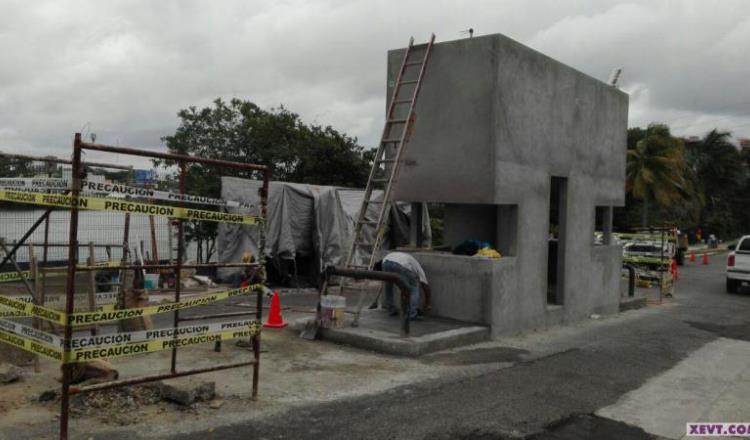 En un mes y medio entrará en funciones caseta de control de acceso en Prados de Villahermosa