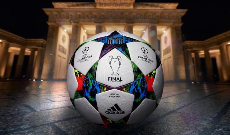 Adidas presenta el balón para la final de la Champions League