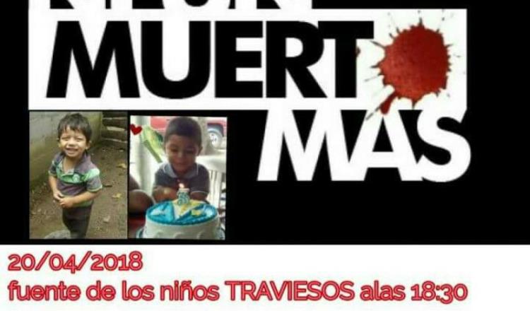 Convocan a marcha en Villahermosa denominada Ni un muerto más