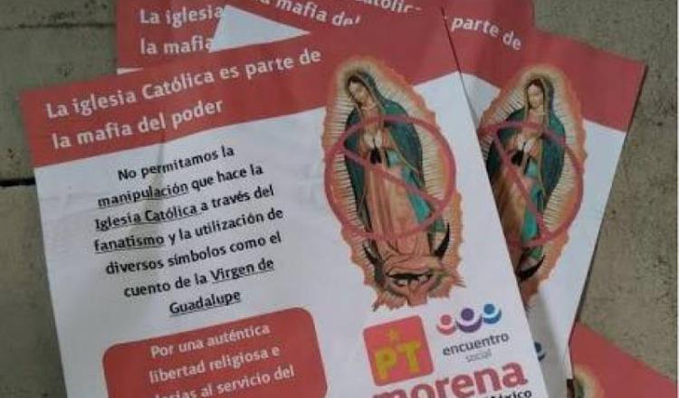 Pide Episcopado investigar uso de la imagen de la Virgen de Guadalupe en propaganda electoral