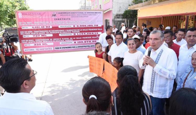 Exhorta gobierno a Nacajuquenses a firmar el convenio Adiós a tu deuda