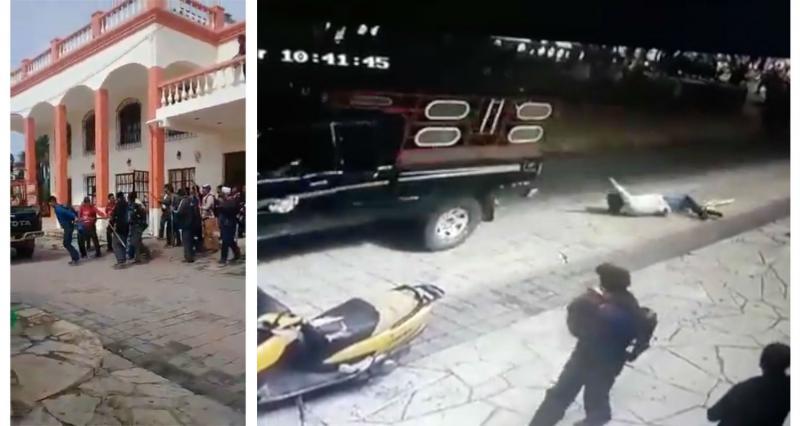 Amarran y arrastran al alcalde de Las Margaritas, Chiapas ¡por incumplir a pobladores!