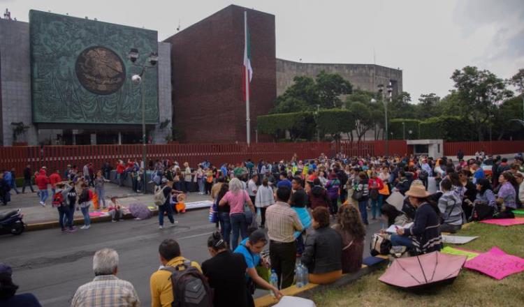Amaga CNTE con manifestación masiva hoy en inmediaciones de San Lázaro