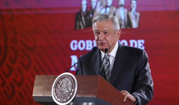Respeta López Obrador comentarios del presidente de la CNDH tras no asistir a su informe