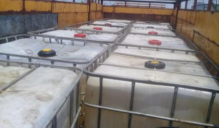 Decomisan más de 11 mil litros de hidrocarburo en la Cárdenas-Villahermosa