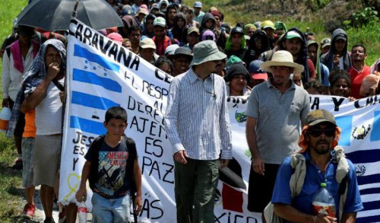 Sale Caravana Madre con 20 mil migrantes de Centroam rica SEGOB