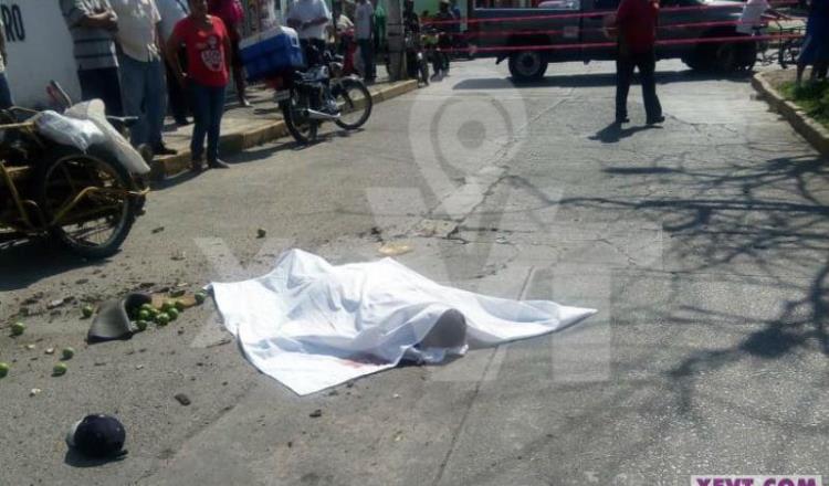 Mata camión recolector de basura a un hombre en Cunduacán