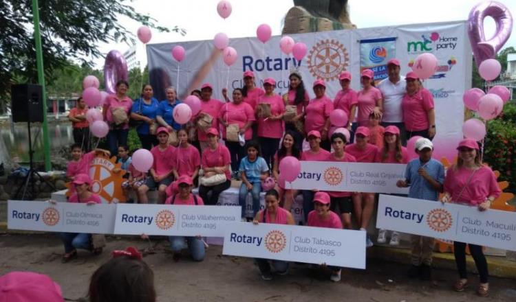 Club Rotary entrega prótesis tras Caminata contra el Cáncer