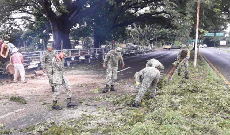 Activa SEDENA PLAN DN-III-E en Colima ante la llegada de la tormenta tropical ‘Priscilla’ 