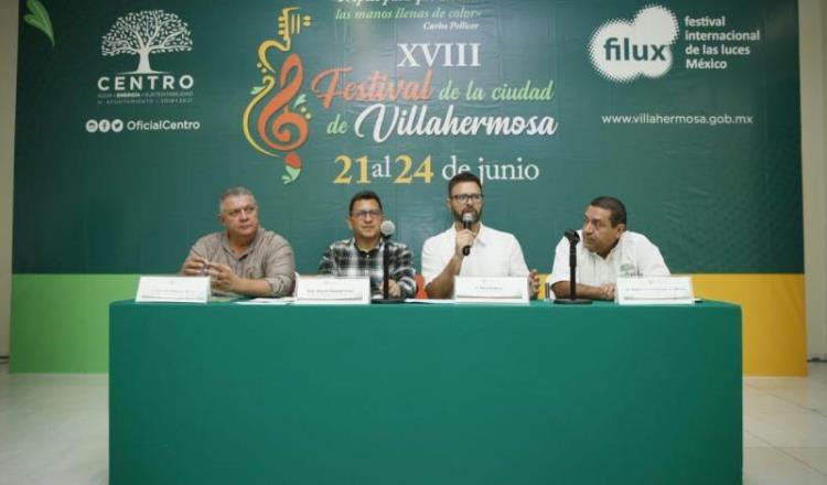 Festejarán aniversario 455 de la fundación de Villahermosa