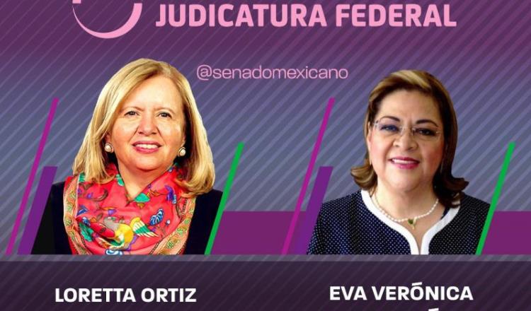 Designa Senado a Loretta Ortiz y Eva De Gyves como consejeras del Consejo de la Judicatura Federal