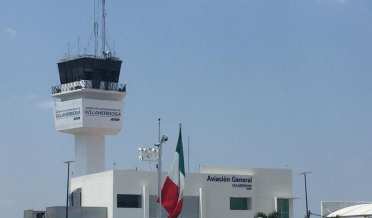 Aumenta 4.5% tráfico de pasajeros en el aeropuerto de Villahermosa en mayo 