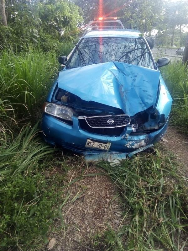 Accidente automovilístico deja dos heridos en Gaviotas