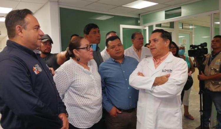 Inician diputados nuevos recorridos por hospitales de Tabasco
