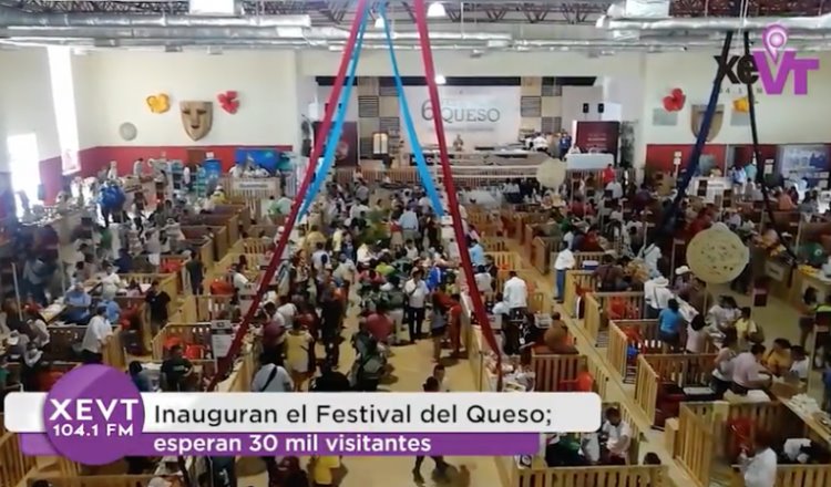Inauguran el 6º Festival del Queso en Tenosique