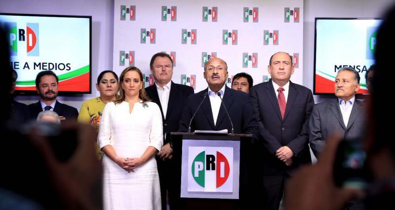 Renuncia Juárez Cisneros a dirigencia nacional del PRI
