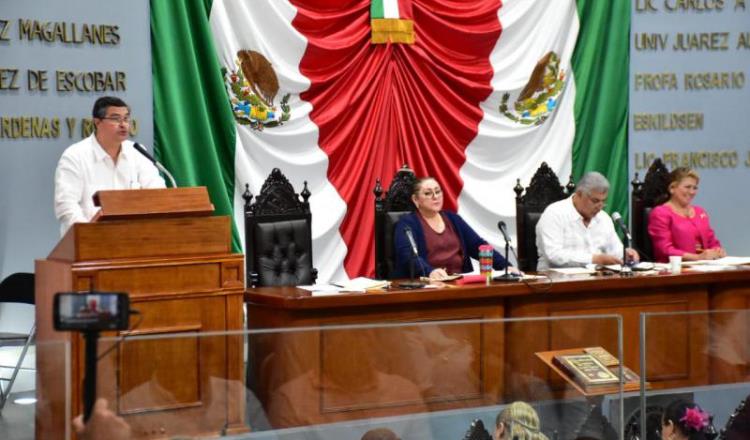 Tabasco apunta a ser la capital energética de México, asegura José Antonio de la Vega durante comparecencia 