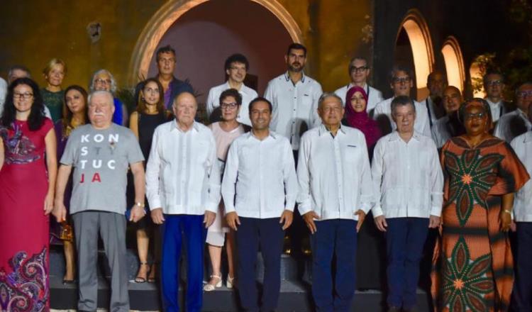 Con llamado a la paz inicia Cumbre Mundial de los Premios Nobel 